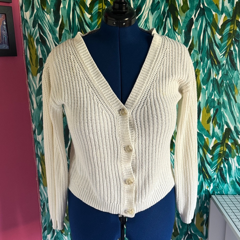 Cat & Jack Cream Women's Cardigan